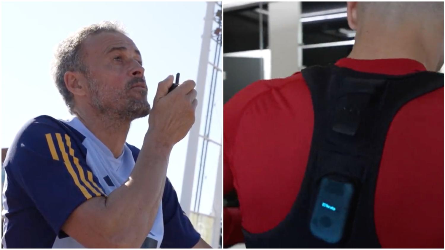 luis-enrique-uses-walkie-talkies-in-the-spanish-national-team